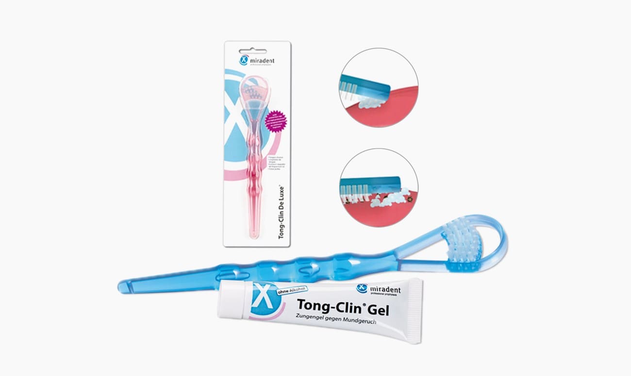 Фото Tong-Clin® Gel от Мирадент для чистки налета на языке