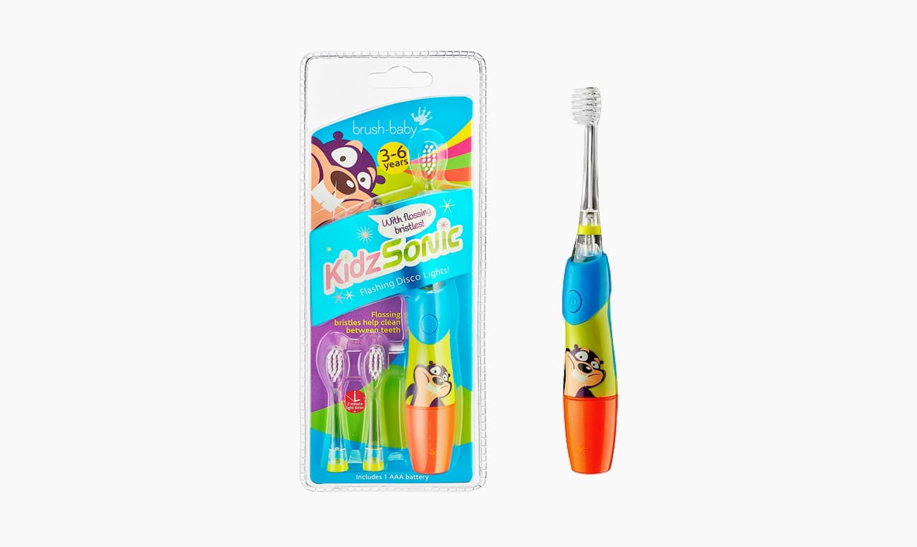 Фото электрической звуковой щетки KidzSonic от Brush Baby