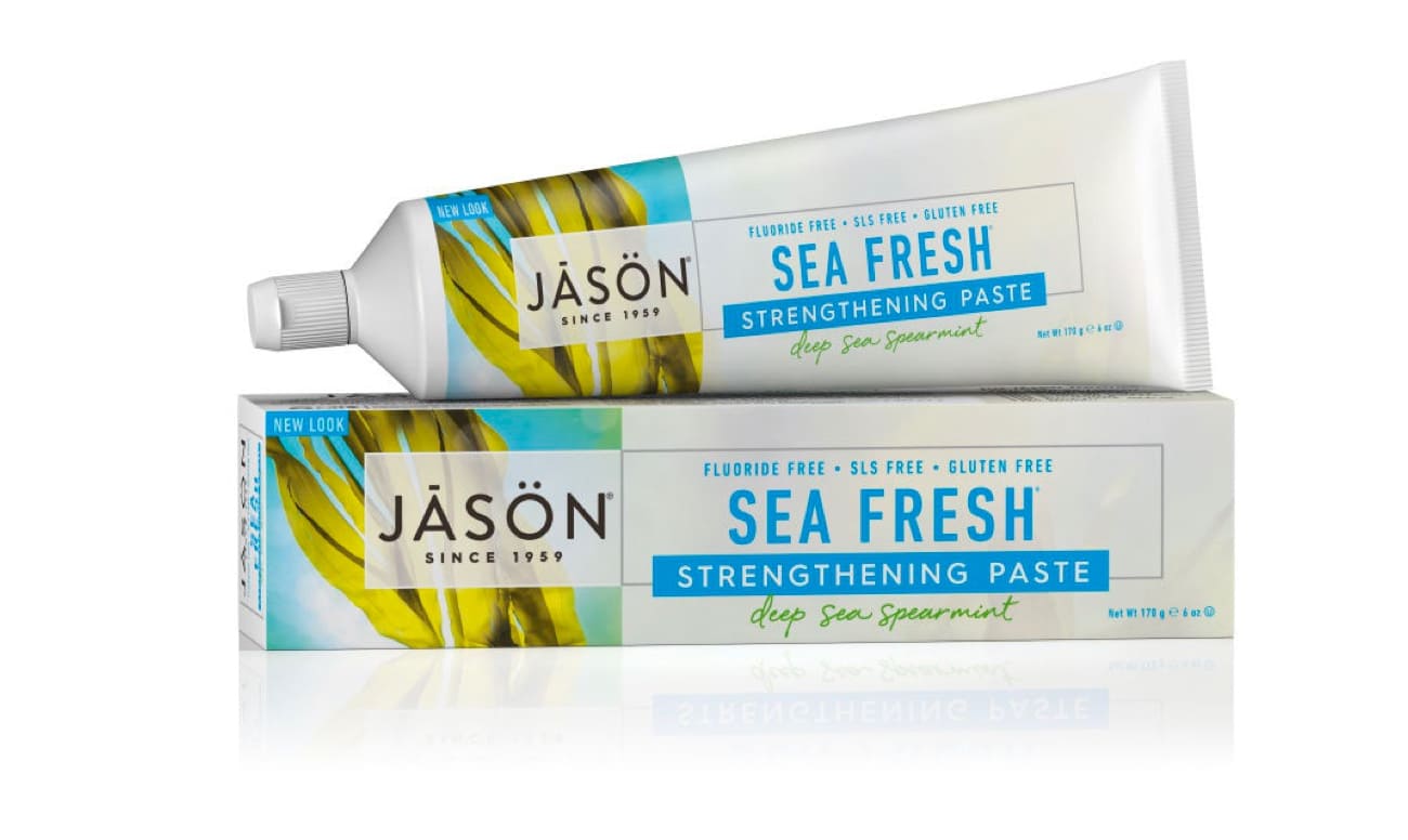 Фото зубной пасты с фтором Jason Sea Fresh