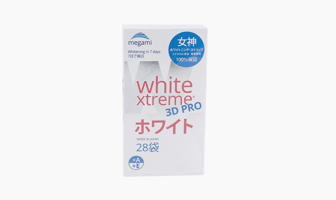 Фото отбеливающих полосок MEGAMI WHITE XTREME 3D PRO