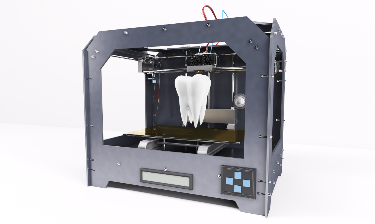Фото 3D-принтера для протезов.