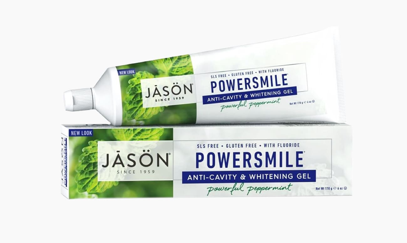 Фото зубной пасты JASON Poversmile «Перечная мята»