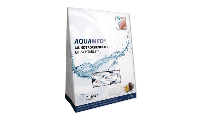 Таблетки для рассасывания против ксеростомии Aquamed®