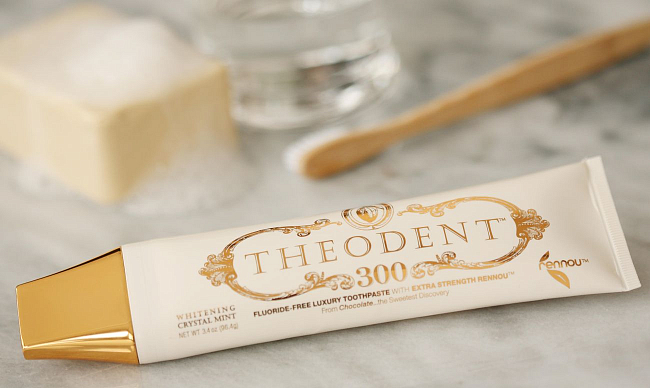 Экологичная зубная паста Theodent 300 с теобромином