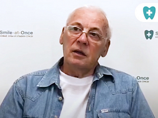 Геннадий Алексеевич, 70 лет: после имплантации никаких сложностей и болезненных ощущений не было.
