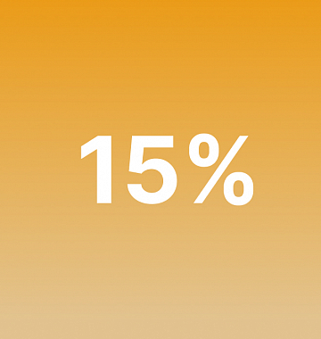 Скидка на все услуги 15%